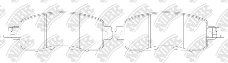 D1650 OUMOSHI  BRAKE PADS FRONT
