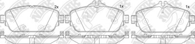 D1837 FRAS-ME  BRAKE PADS FRONT