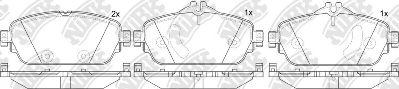 D1837 FRAS-ME  BRAKE PADS FRONT