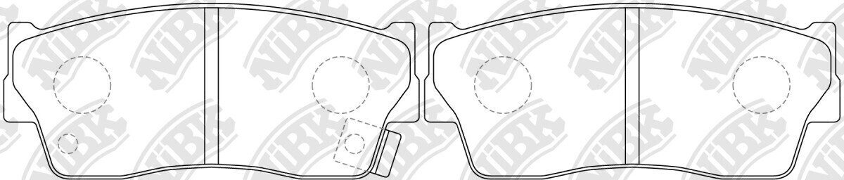 D418 MAGNUM PRO  BRAKE PADS FRONT