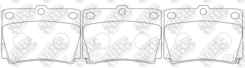 D733 RAYBESTOS  BRAKE PADS REAR