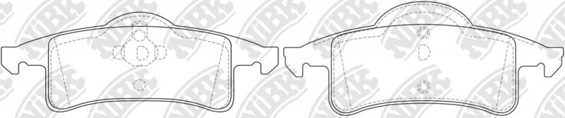 D791 NAKAMOTO  BRAKE PADS REAR