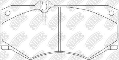 D927 YUSUER  BRAKE PADS FRONT