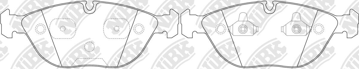 PSBP170005 TAKAYAMA  BRAKE PADS FRONT