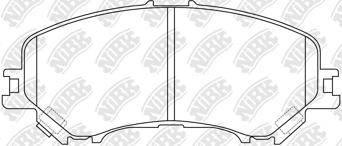 D1737 ODON  BRAKE PADS FRONT