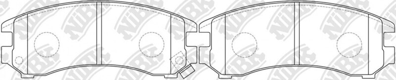 D452 VELOCITY  BRAKE PADS FRONT