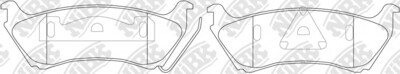 D761 FZ  BRAKE PADS REAR