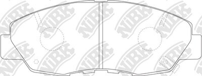 D465 GAM  BRAKE PADS FRONT