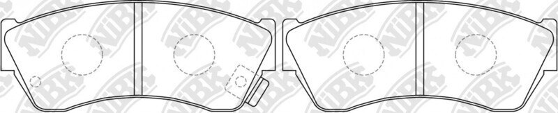 D451 HUARUIFENG  BRAKE PADS FRONT
