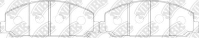 D827 XL BRAKE  BRAKE PADS FRONT