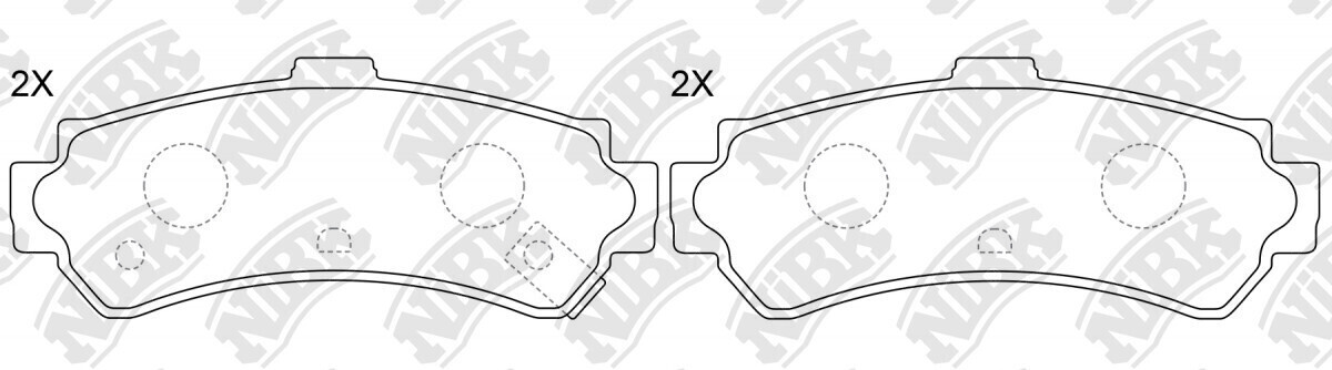 DB1411 CYFC  BRAKE PADS FRONT