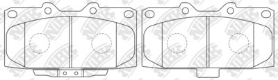 PGD460M RAYBESTOS  BRAKE PADS FRONT