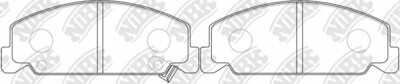 D273 NEW YORK  BRAKE PADS FRONT