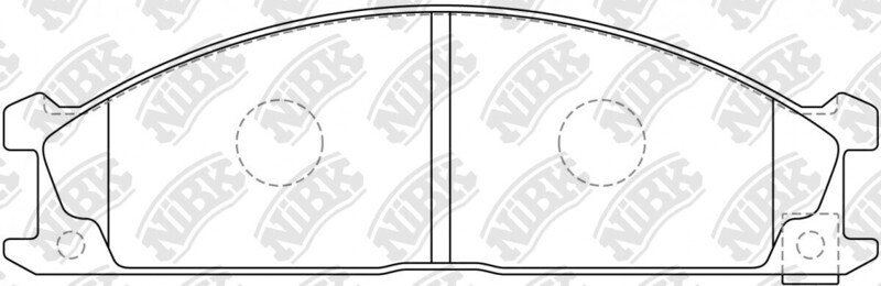 D333 NEW YORK  BRAKE PADS FRONT