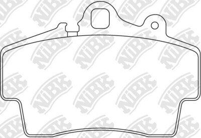 D737 BKS  BRAKE PADS FRONT