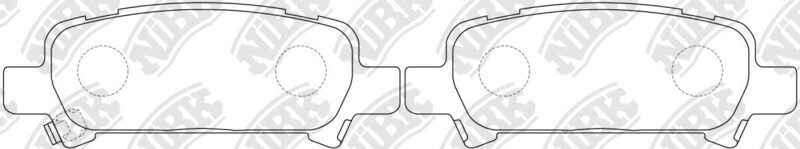 D770 KELITE PADS REAR