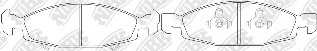 D790 FRAS-ME  BRAKE PADS FRONT