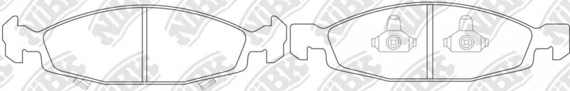 D790 FRAS-ME  BRAKE PADS FRONT
