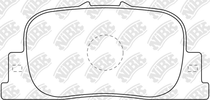 D835 NAPA  BRAKE PADS REAR