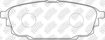 D892 FEDERATED  BRAKE PADS REAR