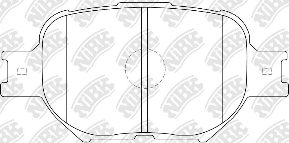 D817 ZONGHENG  BRAKE PADS FRONT