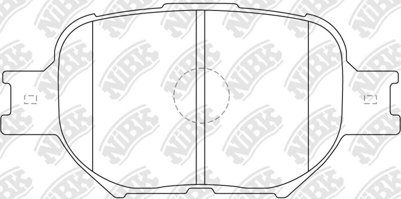 D817 ZONGHENG  BRAKE PADS FRONT