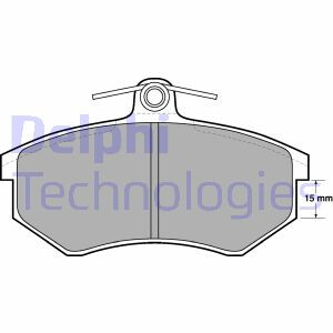 LP429 DELPHI  BRAKE PADS FRONT