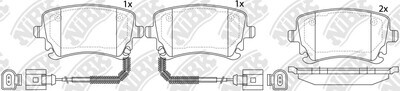 D1018 FRAS-ME  BRAKE PADS REAR