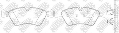 D1123 GAM  BRAKE PADS FRONT