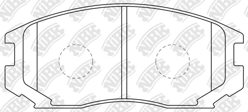 D602 IFK  BRAKE PADS FRONT