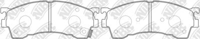 D637 GAM  BRAKE PADS FRONT