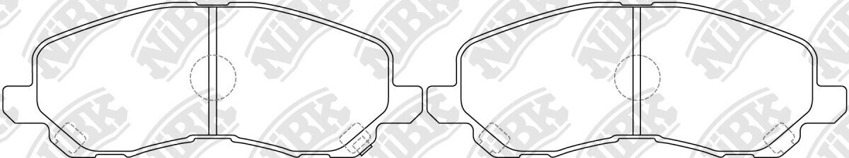 D866 KELITE  BRAKE PADS FRONT