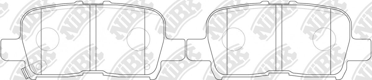 D865 MAGNUM PRO  BRAKE PADS REAR