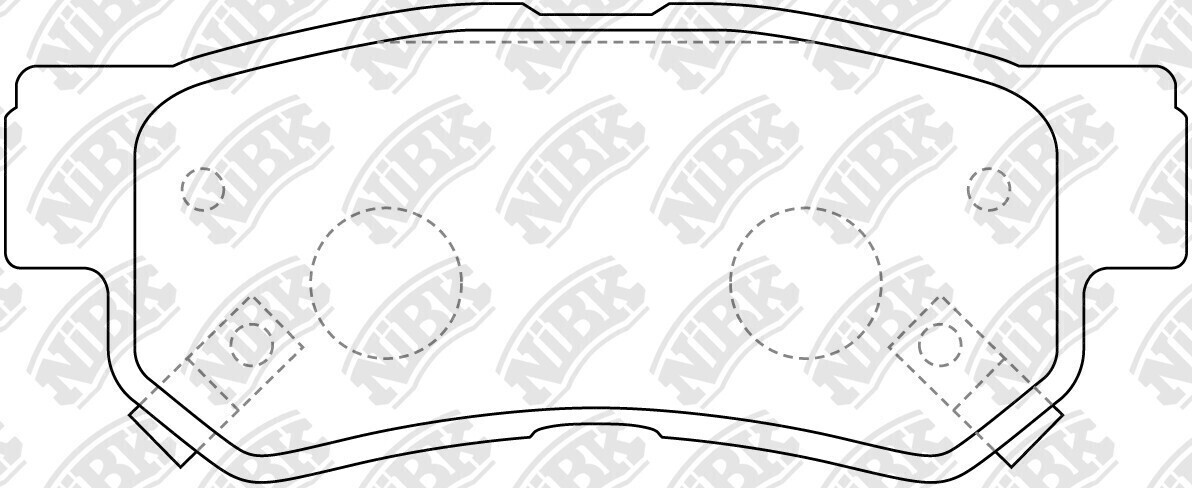 D863 BROAKE  BRAKE PADS REAR