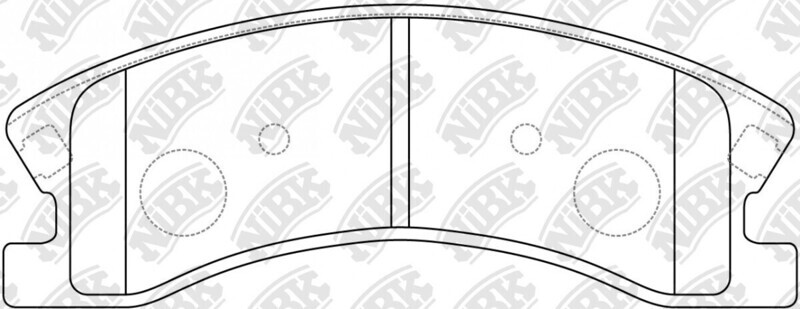 D945 DELPHI  BRAKE PADS FRONT