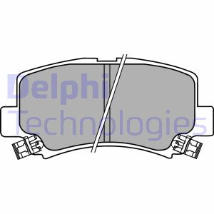 LP1439 DELPHI  BRAKE PADS FRONT