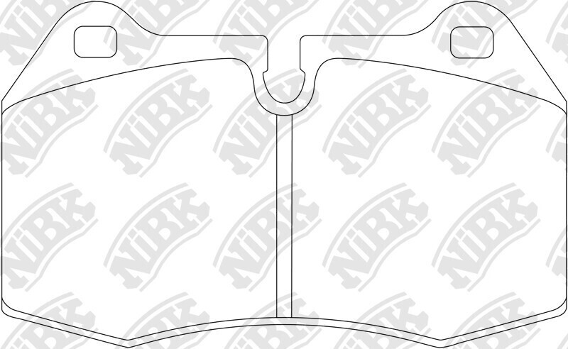 BP1665M MIDAS  BRAKE PADS FRONT