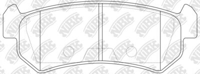 D1036 FRAS-ME  BRAKE PADS REAR