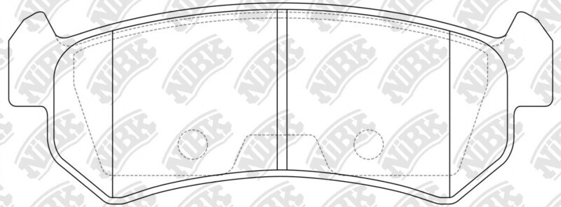 D1036 FRAS-ME  BRAKE PADS REAR