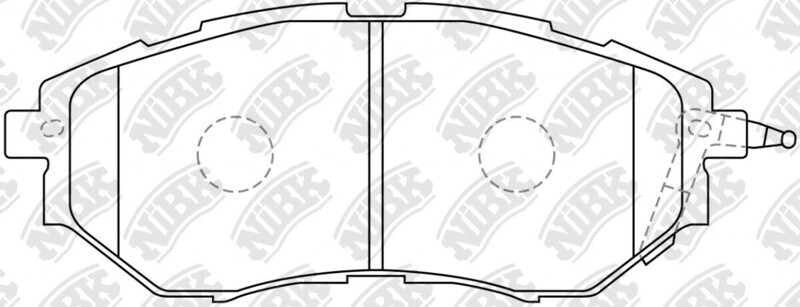 D1078 KELITE  BRAKE PADS FRONT
