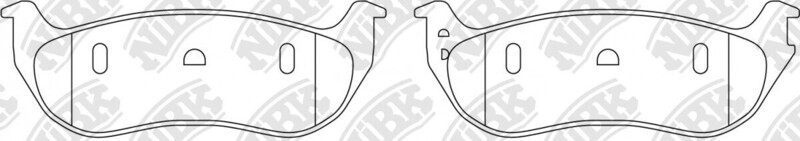 D981 FRAS-ME  BRAKE PADS REAR