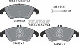 24310 TEXTAR  BRAKE PADS FRONT