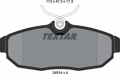 D1082 BENDIX  BRAKE PADS REAR
