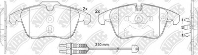 D1241 SPANICE  BRAKE PADS FRONT