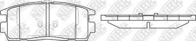 D1275 FIRELOCK  BRAKE PADS REAR