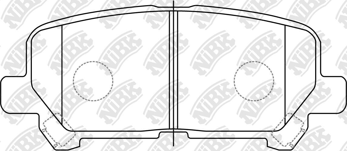 D1281 MAGNUM PRO  BRAKE PADS REAR