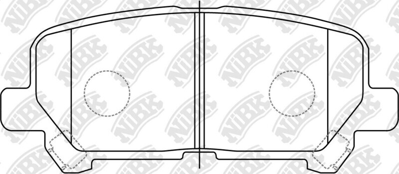 D1281 MAGNUM PRO  BRAKE PADS REAR