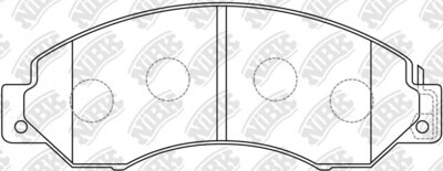 FDB701 ZONGHENG  BRAKE PADS FRONT