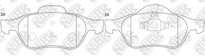 410601237R  FRAS-ME  BRAKE PADS FRONT
