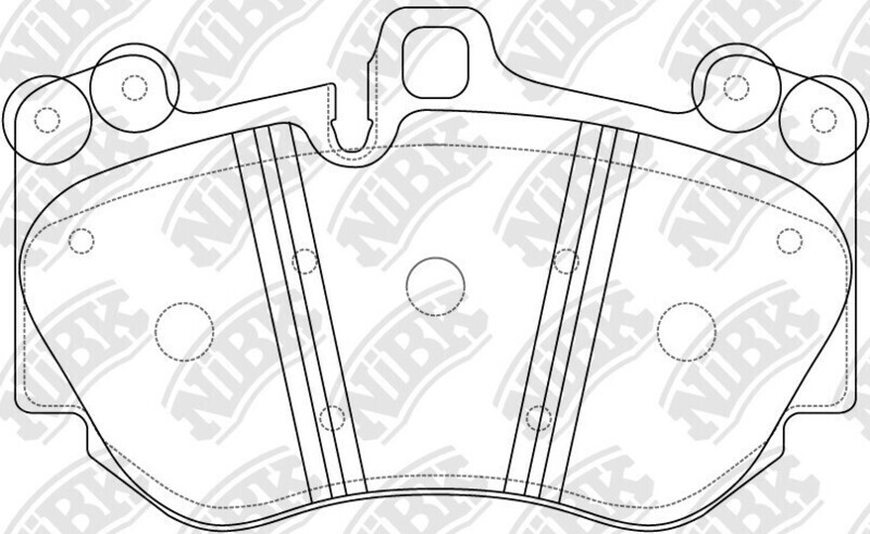 D1130 SFEC  BRAKE PADS FRONT